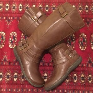 B.O.C. Vegan ‘Ritz’ boots, Coffee, NWOT
